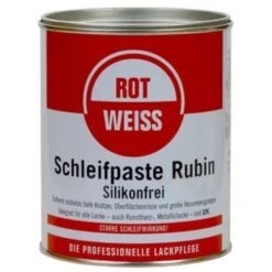 ROTWEISS Schleifpaste Rubin Silikonfrei Zur Aufbereitung 750 Ml Dose 3000 Politur -Metastool Verkaufe 018300053a13795be805