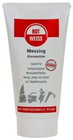 ROTWEISS Messing Glanzpolitur 150 Ml Tube 5250 -Metastool Verkaufe 018525053a13796eeb72