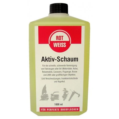 ROTWEISS Aktiv-Schaum Konzentrat 1000 Ml Flasche 9110 4 ROTWEISS Aktiv-Schaum Konzentrat 1000 Ml Flasche 9110 – Bild 2