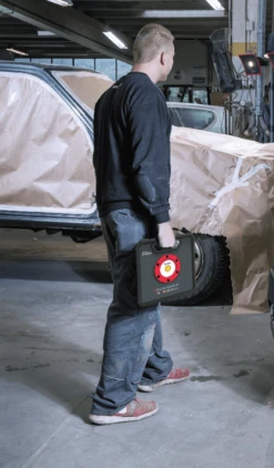 SCANGRIP MULTIMATCH 2 Akku Und Dimmbare Extrem Helle CRI + COB LED-Arbeitslampe Für Detaillierung 25 -Metastool Verkaufe 03 5447 01