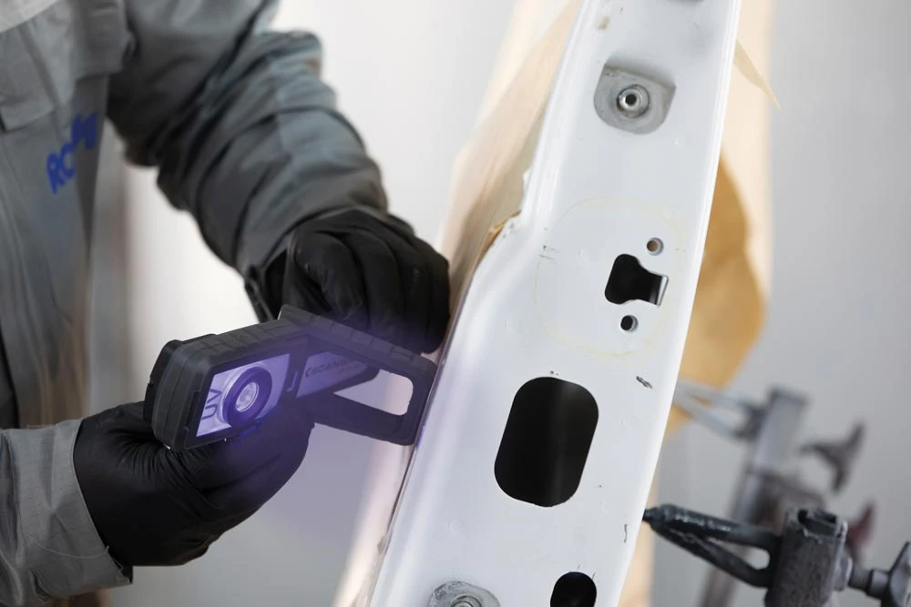 SCANGRIP UV LIGHT 03.5801 Akku LED Hand Arbeitsleuchte Für UV Härtung 11 SCANGRIP UV LIGHT 03.5801 Akku LED Hand Arbeitsleuchte Für UV Härtung – Bild 9