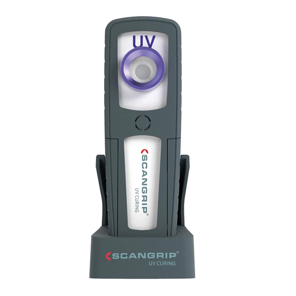 SCANGRIP UV LIGHT 03.5801 Akku LED Hand Arbeitsleuchte Für UV Härtung 3 SCANGRIP UV LIGHT 03.5801 Akku LED Hand Arbeitsleuchte Für UV Härtung
