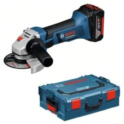 Bosch Akku Winkelschleifer GWS 18-125 V-LI Solo Version L-BOXX 060193A308