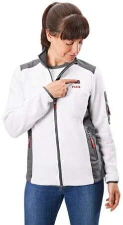FLEX Akku Heizjacke Fleece TF White Lady -Metastool Verkaufe 14