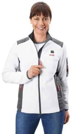 FLEX Akku Heizjacke Fleece TF White Lady -Metastool Verkaufe 16