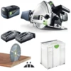 Festool Akku Tauchsäge TSC 55 Li 5,2 REB-Plus/XL 201391 Mit 2 Akkus Und Ladegerät -Metastool Verkaufe 201391 min