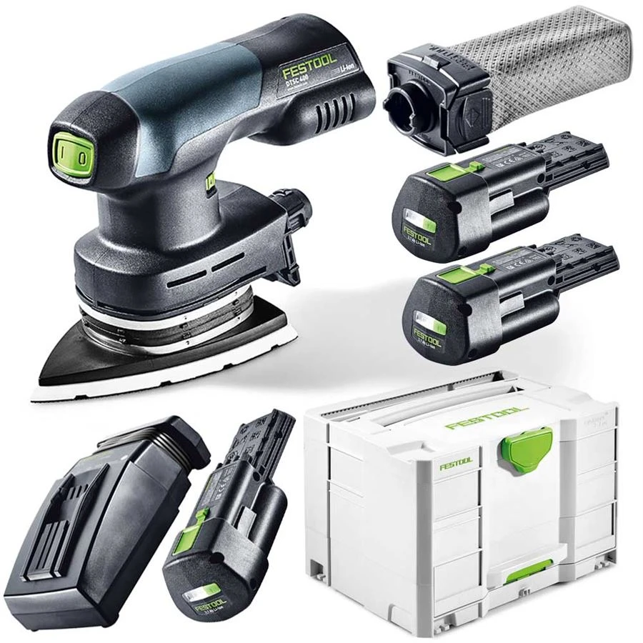 Festool Akku Deltaschleifer 18V DTSC Li 3,1 Set 100x150mm 201520 Im SYSTAINER SYS-Combi 2 Jetzt 575703 3 Festool Akku Deltaschleifer 18V DTSC Li 3,1 Set 100x150mm 201520 Im SYSTAINER SYS-Combi 2 Jetzt 575703