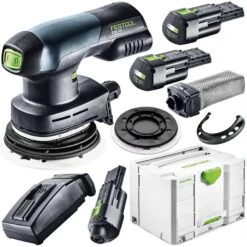 Festool Akku Exzenterschleifer 18V ETSC 125 Li 3,1 Set 201527 Im SYSTAINER SYS-Combi 2