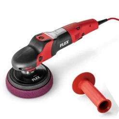 FLEX Profi Poliermaschine PE 14 2 150 POLISHFLEX 373.680 + ACH Stützteller 150mm -Metastool Verkaufe 373680 mit griff