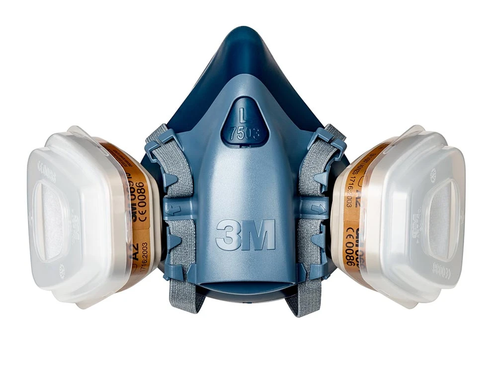 3M™ Premium Lackiermaske Halbmaske Set 7500 A2 P3 Größe L 50734 + Zubehör 4 3M™ Premium Lackiermaske Halbmaske Set 7500 A2 P3 Größe L 50734 + Zubehör – Bild 2