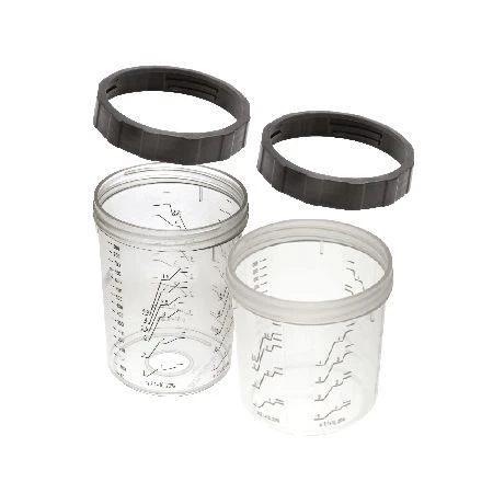 3M PPS Außenbecher Mit Schraubring Ca. 0,7L 2 Stück E16001 3 3M PPS Außenbecher Mit Schraubring Ca. 0,7L 2 Stück E16001