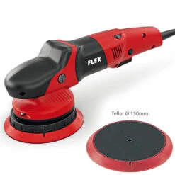 FLEX Exzenterpolierer XFE 7 15 150 Poliermaschine 418.080 + 1x Stützteller 15mm Hub