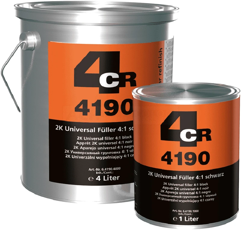 4CR 2K Universal Füller 4:1 Schwarz 4190 3 4CR 2K Universal Füller 4:1 Schwarz 4190