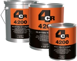 4CR 2K HS-Füller 4:1 Hellgrau (schleif + NiN) 4200