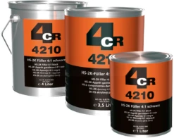 4CR 2K HS-Füller 4:1 Schwarz (schleif + NiN) 4210
