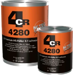 4CR 2K Premium HS-Füller 4:1 Schwarz (KS, Schleif + NiN) 4280