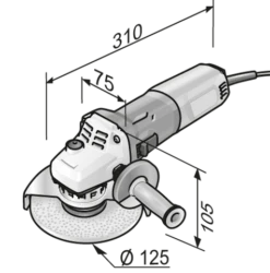 FLEX L 15-11 125 447692 1500 Watt Winkelschleifer -Metastool Verkaufe 447692 3fOFxHHqz3hzBV