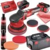 FLEX Akku Exzenterpolierer XFE 15 150 18 EC 461.237 Poliermaschine Viel Zubehör 461237 -Metastool Verkaufe 461237 gb