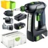 FESTOOL Akku-Bohrschrauber C 12 C12 Li 1,5 Set Im Systainer 10.8V 1.5Ah -Metastool Verkaufe 564430