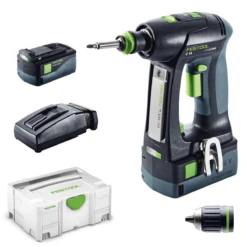 Festool Akku-Bohrschrauber C 18 Li 5,2 PLUS 574738 Airstream Akkuschrauber Jetzt 576435