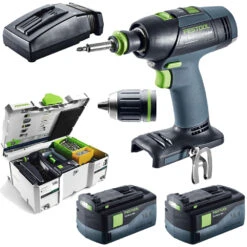 Festool AKKUSCHRAUBER T 18+3 LI 5,2 PLUS 574756 AIRSTREAM Im Systainer Jetzt 576446