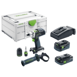 Festool Akku-Bohrschrauber DRC 18/4 5,2/4,0 I-Set-SCA QUADRIVE - 576460