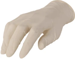 4CR Latexhandschuhe Ungepudert Box 100 Stück 6750