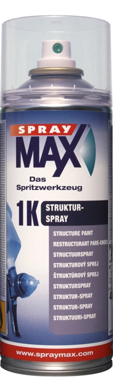 KWASNY SprayMax 1K Struktur-Spray Schwarz Mittel 680180