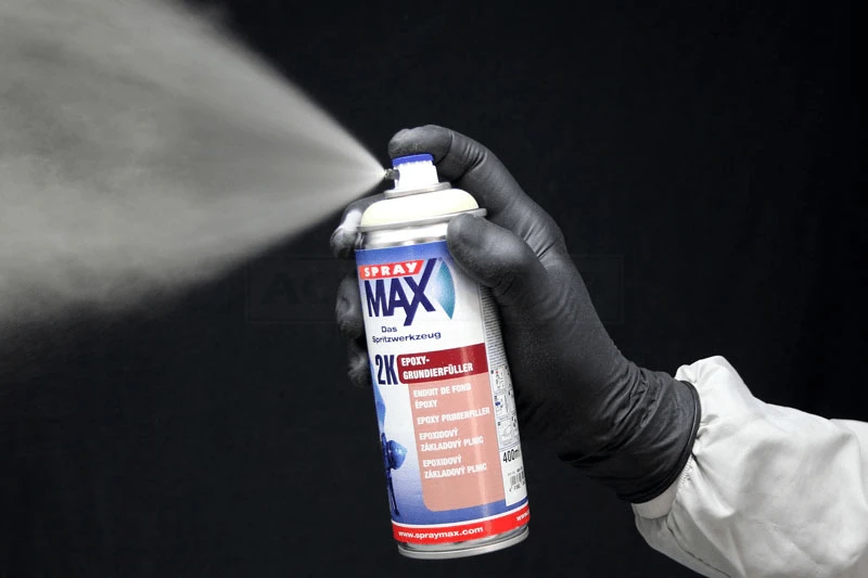 KWASNY SprayMax 2K Epoxy-Grundierfüller Grau 680033 4 KWASNY SprayMax 2K Epoxy-Grundierfüller Grau 680033 – Bild 2