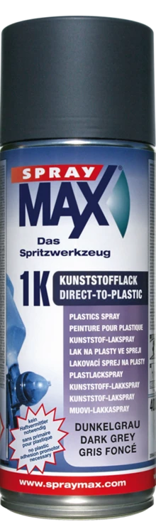 KWASNY SprayMax 1K Direct To Plastic Kunststofflack Dunkelanthrazit 680045