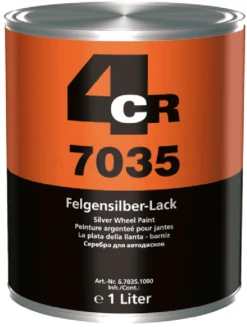 4CR Felgensilber Lack 1 L 7035