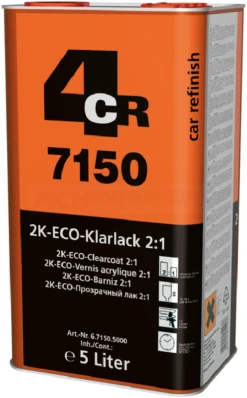 4CR 2K ECO-Klarlack 2:1 7150