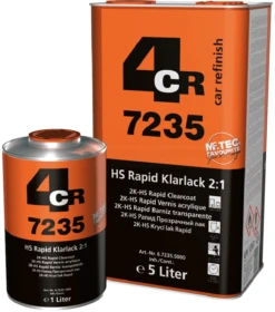 4CR 2K HS-Rapid Klarlack 2:1 7235