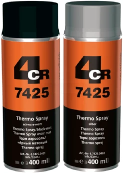 4CR Thermo Spray 400 Ml Schwarz Oder Silber 7425