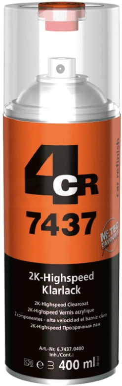 4CR 2K Highspeed Klarlack Spray 400 Ml 7437