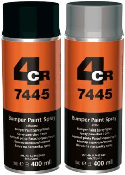 4CR Bumper Paint Spray Grau Oder Schwarz 400 Ml 7445