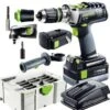 Festool Akku-Schlagbohrschrauber QUADRIVE PDC 18/4 18-4 Li 4,2 Set Jetzt 575606 -Metastool Verkaufe 769193