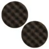 MIRKA 2x Polierpad 77/85mm X 20mm Schwarz Gewaffelt Weich Klett 7993108521 -Metastool Verkaufe 7993108521 010