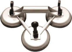 BGS Dreifach-Gummisauger | Aluminium | Ø 115 Mm – 7996