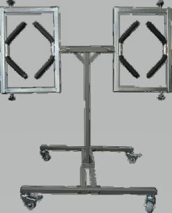 KUNZER Felgenlackierständer Für 2x Felgen - 7FLS02