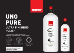 Rupes UNIVERSAL ULTRA-FINE FINISHING POLITUR 250ml 9.PURE -Metastool Verkaufe 9PURE DE flyer