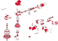 FLEX Polierteller M.Zahnrad XC3401 328200