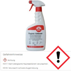 ROTWEISS Flugrostentferner 500 Ml Sprühflasche 7805