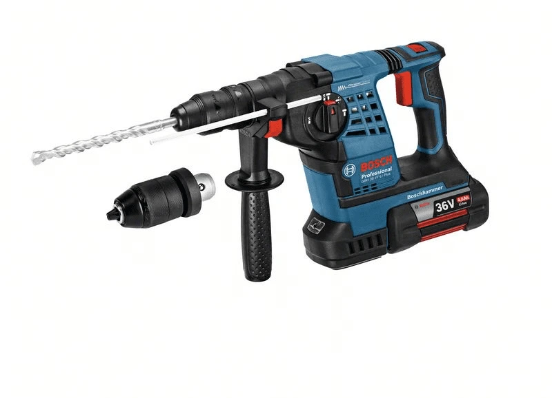 Bosch Akku Bohrhammer GBH 36 VF-LI Plus Mit SDS-plus 2 X 4,0 Ah Li-Ion Akku L-BOXX 0611907002 4 Bosch Akku Bohrhammer GBH 36 VF-LI Plus Mit SDS-plus 2 X 4,0 Ah Li-Ion Akku L-BOXX 0611907002 – Bild 2