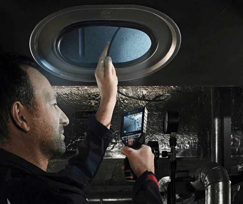 Bosch Akku Inspektionskamera GIC 120 C Mit 4 X 1,5-V-(AA)-Batterien Akku Adapter 0601241200 5 Bosch Akku Inspektionskamera GIC 120 C Mit 4 X 1,5-V-(AA)-Batterien Akku Adapter 0601241200 – Bild 3