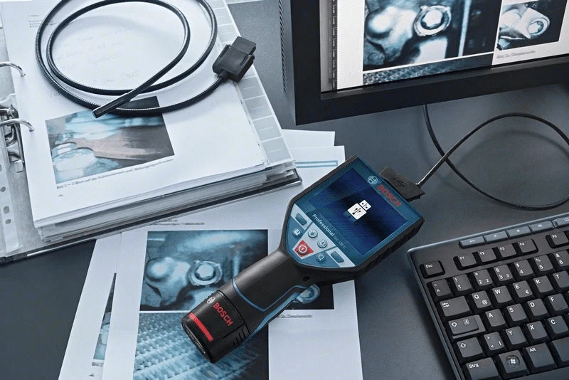 Bosch Akku Inspektionskamera GIC 120 C Mit 4 X 1,5-V-(AA)-Batterien Akku Adapter 0601241200 6 Bosch Akku Inspektionskamera GIC 120 C Mit 4 X 1,5-V-(AA)-Batterien Akku Adapter 0601241200 – Bild 4