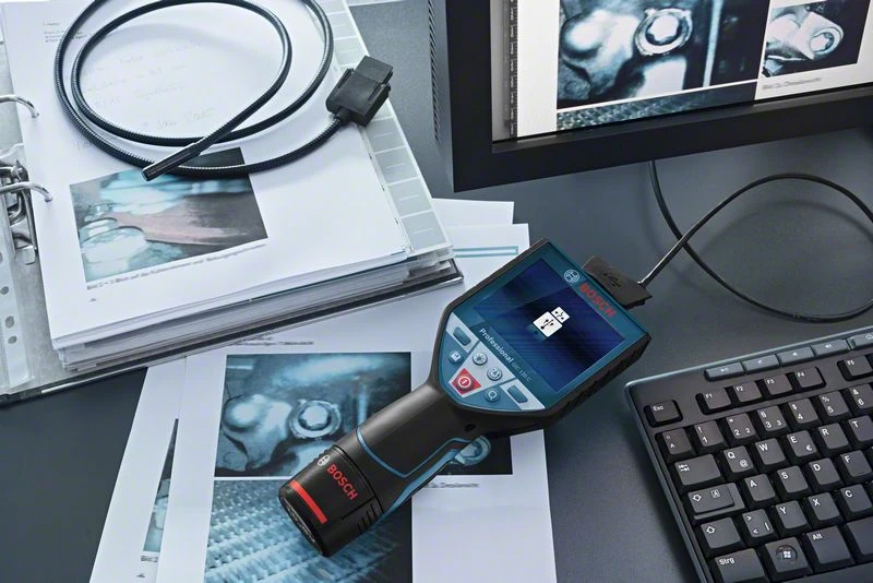 Bosch Akku Inspektionskamera GIC 120 C Mit 1 X 1,5 Ah Li-Ion Akku Ladegerät 0601241201 6 Bosch Akku Inspektionskamera GIC 120 C Mit 1 X 1,5 Ah Li-Ion Akku Ladegerät 0601241201 – Bild 4