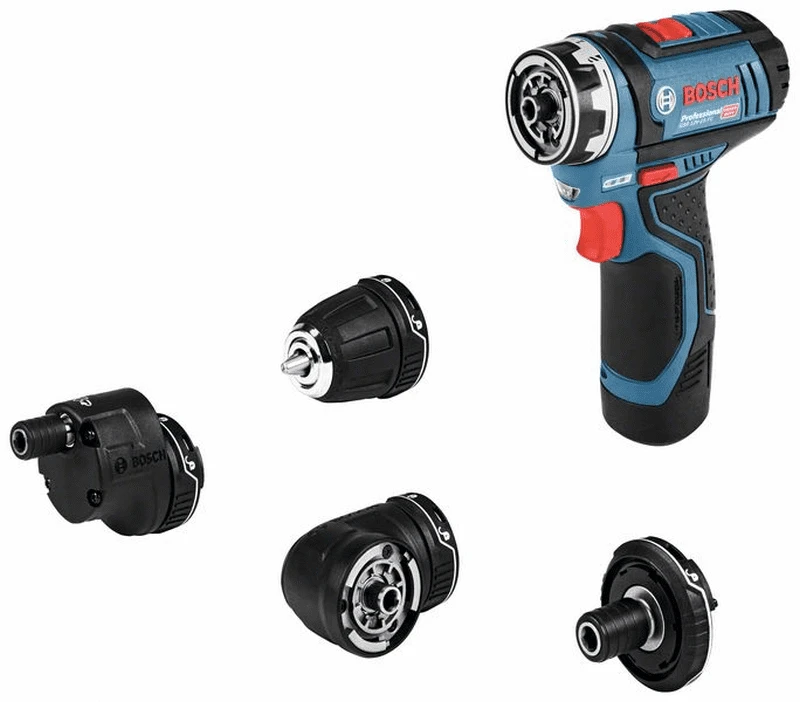 Bosch Akku Bohrschrauber GSR 12V-15 FC Mit 2 X 2,0 Ah-Akku L-BOXX 4 Aufsätze 06019F6000 4 Bosch Akku Bohrschrauber GSR 12V-15 FC Mit 2 X 2,0 Ah-Akku L-BOXX 4 Aufsätze 06019F6000 – Bild 2