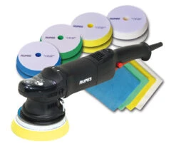 RUPES 125mm Exzenter Poliermaschine BIGFOOT LHR15ES STF + Zubehör