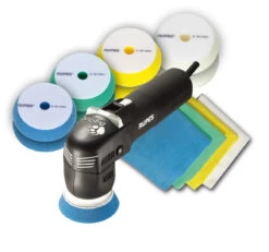 RUPES 75mm Exzenter Poliermaschine BIGFOOT LHR75E STF + Zubehör